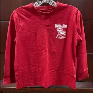 NWOT GOAT USA Kids Sit Back and Relax Long Sleeve Tee Size Youth Medium